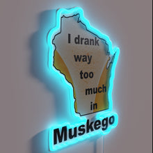 Load image into Gallery viewer, Whimsical reminder of past regrets in vibrant neon colors