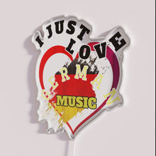 Load image into Gallery viewer, RGB neon wall decoration for music lovers and German culture enthusiasts