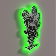 Load image into Gallery viewer, RGB Neon Sign for Beer Lovers and Home Brew Enthusiasts