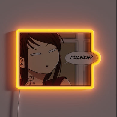Vibrant K-Drama Inspired I Love You Sign with RGB Lighting