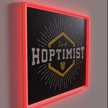 Load image into Gallery viewer, Optimistic Vibes Only: Brighten Your Space with Hoppy Neon Glow