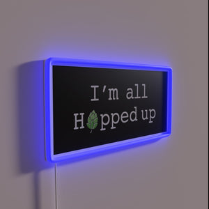 Neon Sign for Hoppy Beer Enthusiasts: IPA Craft Beer Lover