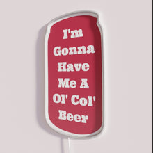 Load image into Gallery viewer, Ol&#39; College Football Fan&#39;s Retro Neon Sign, Sam Pittman Inspired