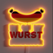 Load image into Gallery viewer, German-themed humor with a wink on your wall decor.