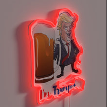 Load image into Gallery viewer, Add a touch of rebellious humor with this neon sign.