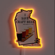 Load image into Gallery viewer, Brighten up your home bar with this glowing sign