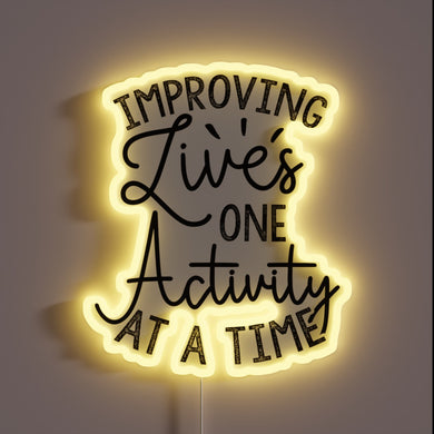 Uplifting Communities through Vibrant Neon Signs and Inclusive Social Activities