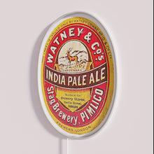 Load image into Gallery viewer, RGB LED Sign Artwork India Pale Ale Beer Label Decoration.
