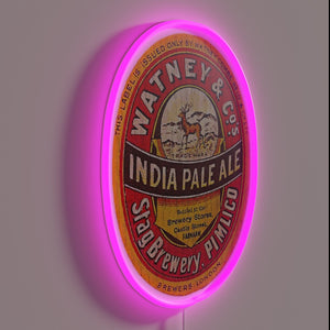 Glowing RGB Neon Sign for India Pale Ale Beer Enthusiasts