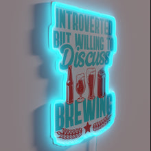 Load image into Gallery viewer, Introverted home brewer, passionate about crafting unique beers in solitude.