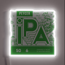 Load image into Gallery viewer, Vibrant LED Neon Sign in RGB Color Changing Ipa Design