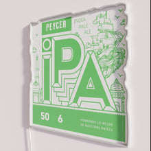 Load image into Gallery viewer, Colorful Ipa RGB Neon Bar Sign for Home Decor Bars
