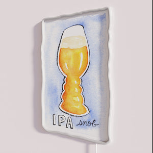 IPA Beer Enthusiast Decorative Neon Sign for Craft Brewery Lovers
