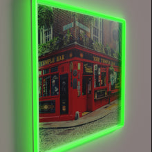 Load image into Gallery viewer, Vibrant Temple Bar Dublin Ireland Pub Life Colorful Neon Sign
