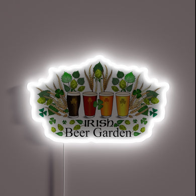 Vibrant Ireland-inspired neon signage for pubs and beer gardens