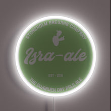 Load image into Gallery viewer, RGB Neon Sign of Israel&#39;s Favorite Brew in Modern Style