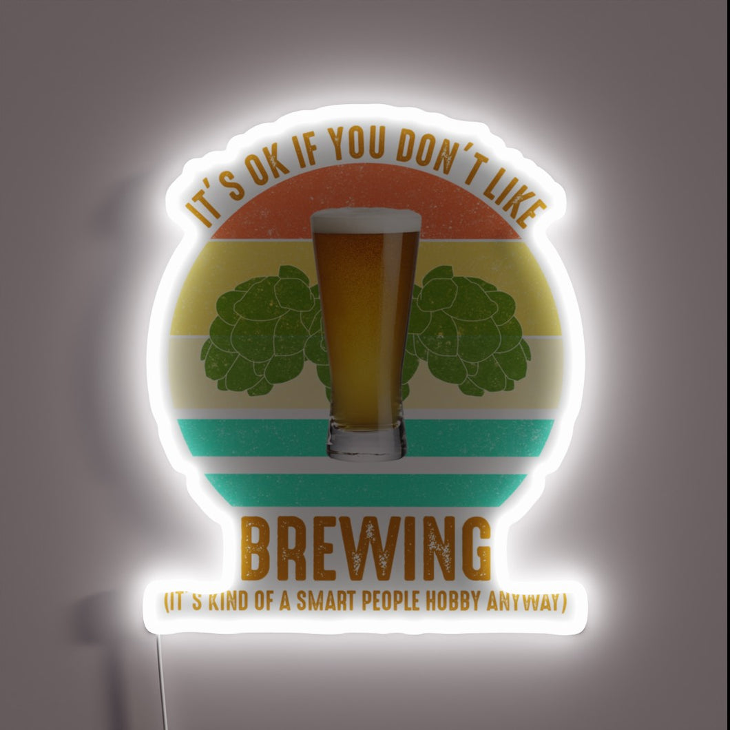 Brewing Coffee Is Optional, but Our Sign is Always On