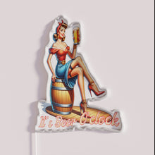 Load image into Gallery viewer, Neon Beer Sign for Parties and Home Decorations, Themed Fun