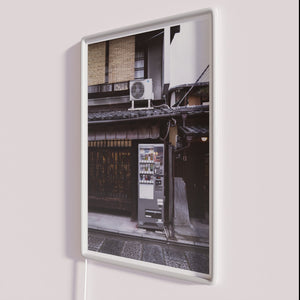 Japanese-inspired RGB LED neon sign for beer vending machine enthusiasts