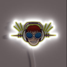 Load image into Gallery viewer, JSRF Beat neon sign — bold energy blast.