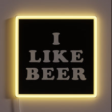 Load image into Gallery viewer, RGB Neon Sign - Justice Kavanaugh I Like Beer Costume