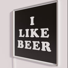 Load image into Gallery viewer, Neon &#39;I Like Beer&#39; Judge Brett Kavanaugh Halloween Party Decor