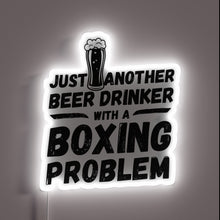 Load image into Gallery viewer, Beertifully Boxed: Neon Sign for Boxing Enthusiasts Who Love Beer