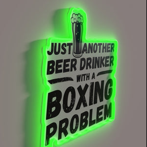 Add some quirky humor to your space with this neon sign
