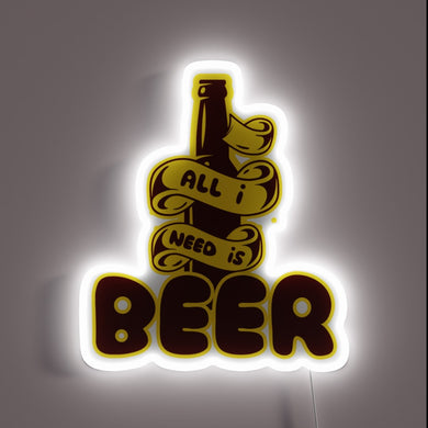 Add a touch of neon fun to your beer nights.