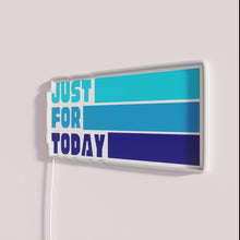 Load image into Gallery viewer, Recovery Motivation Decorative Blue Recovery Neon Sign with Bright Vibrant Colors