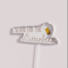 Load image into Gallery viewer, Magical BUTTERBEER RGB Neon Bar Sign for Fans Enthusiasts