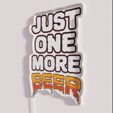 Load image into Gallery viewer, Neon bar pub decor featuring funny beer quote signs lighting