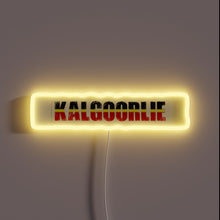 Load image into Gallery viewer, Kalgoorlie WA nostalgic illuminated city centre neon attraction landmark sign.
