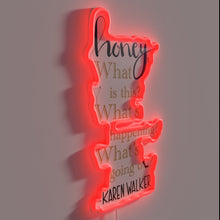Load image into Gallery viewer, When personal growth is overrated&quot; - A classic quote in bold.