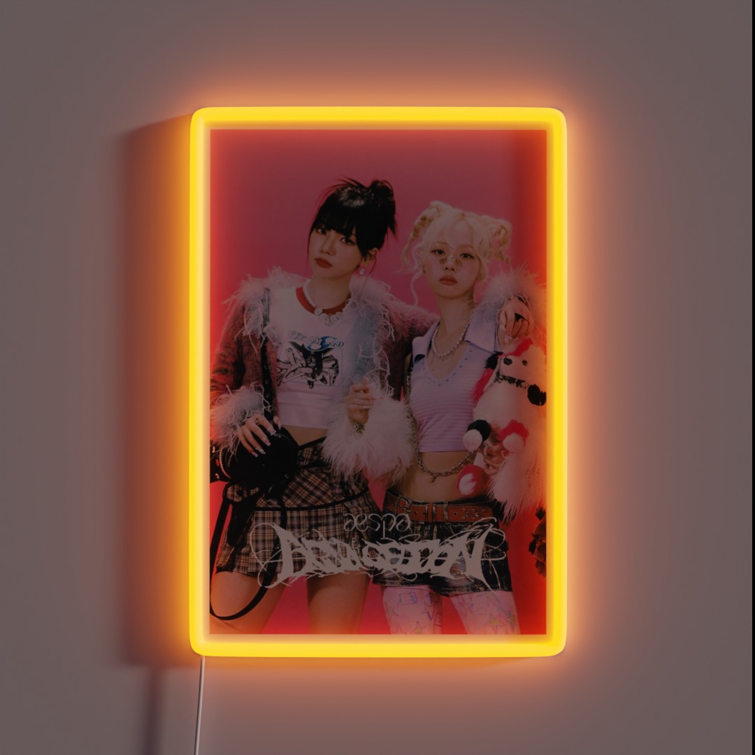 Karina Winter Aespa Armageddon Supernova Rgb Led Sign – Neon Factory