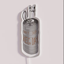 Load image into Gallery viewer, RGB Neon Sign for Party and Bar Decorations Keg Day Theme