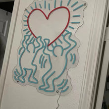 Load image into Gallery viewer, keith haring neon sign
