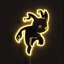 Load image into Gallery viewer, Kingdom Hearts Heartless RGB neon sign, front view lit, printed on acrylic