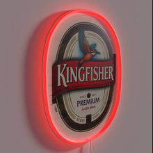 Load image into Gallery viewer, Eye-catching Kingfisher beer brand RGB neon sign for bars&quot;.