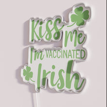 Load image into Gallery viewer, Fun Retro Vaccination Humor Neon Sign for Pub Decorations Bar