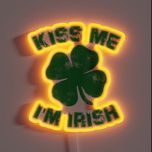 Irish Pride Gift, Lucky Shamrock Sign, Perfect for Saint Patrick's Day