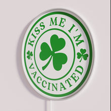 Load image into Gallery viewer, Vaccinated Love: Colorful Neon Sign for Immunized Hearts and Minds