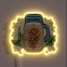 Load image into Gallery viewer, Neon Sign for Home Brewed Kombucha Bar and Craft Fridge