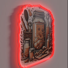 Load image into Gallery viewer, Brew Your Own Delicious Kombucha with This Vibrant Neon Sign
