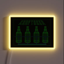 Load image into Gallery viewer, Customizable LED neon bar sign with vibrant color changing functionality.