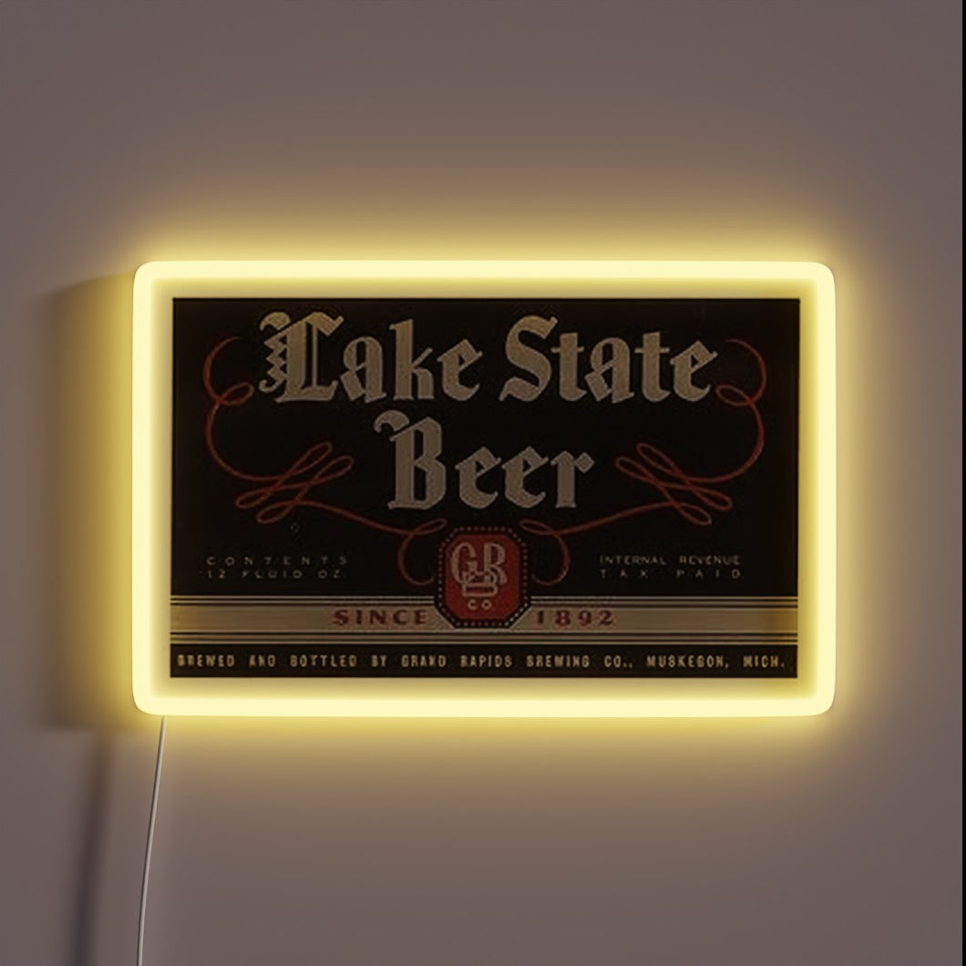 Eye-catching Neon Sign Featuring Vibrant RGB Colors for Your Bar