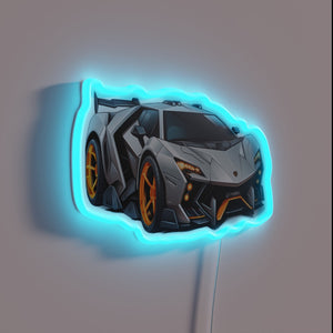 Exclusive Lamborghini Concept Car LED Neon Sign Artwork Display Decor