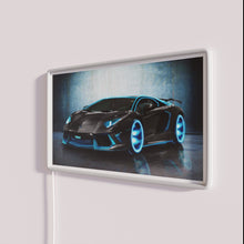 Load image into Gallery viewer, Retro Style Neon Sign - Lamborghini Inspired RGB Wall Decoration