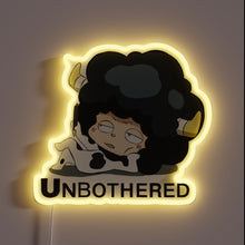 Load image into Gallery viewer, Luxurious Lambo Unbothered RGB Neon Sign for Automotive Enthusiasts Only