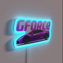 Load image into Gallery viewer, Authentic Italian Luxury Car Inspired RGB Neon Sign Decoration Accent